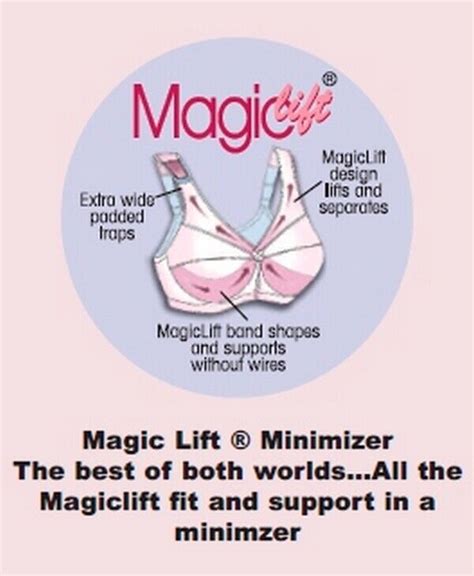 Charismatic magic lift minimizer bra